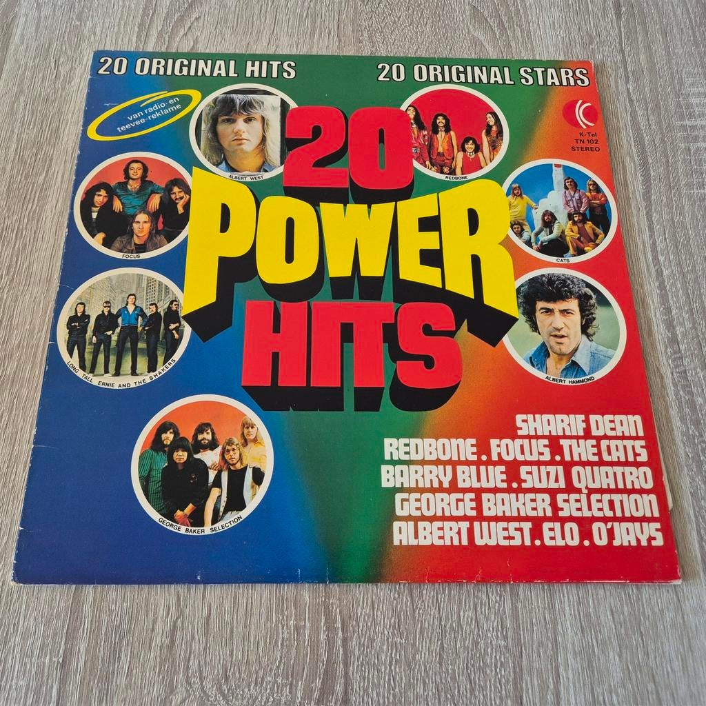 20 Power Hits - Diverse Artiesten LP (1974), Ophalen of Verzenden, Gebruikt, 12 inch