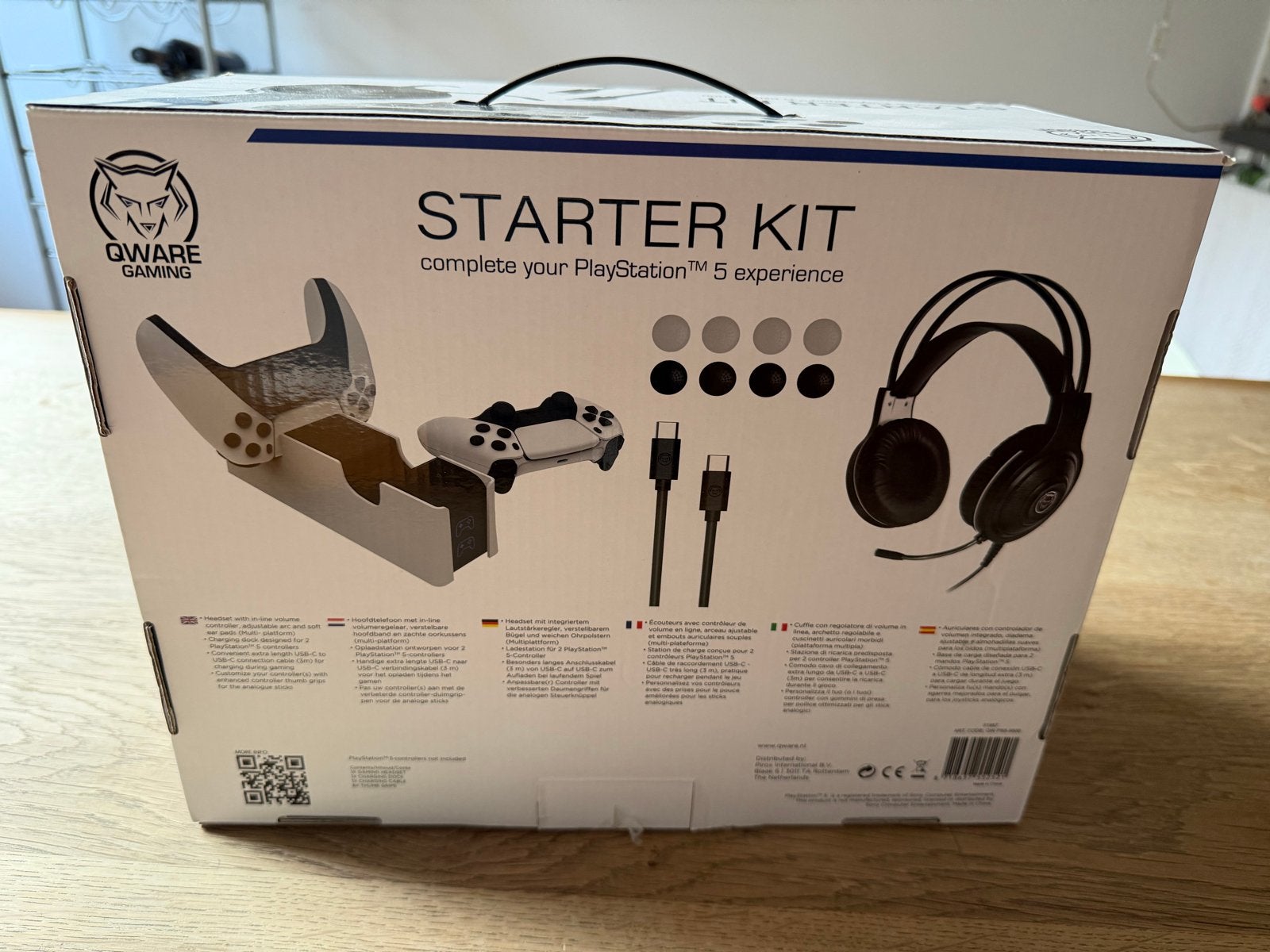 Qware Gaming Starter Kit voor PlayStation 5 - Nieuw, Overige genres, 1 speler, Nieuw, Ophalen of Verzenden