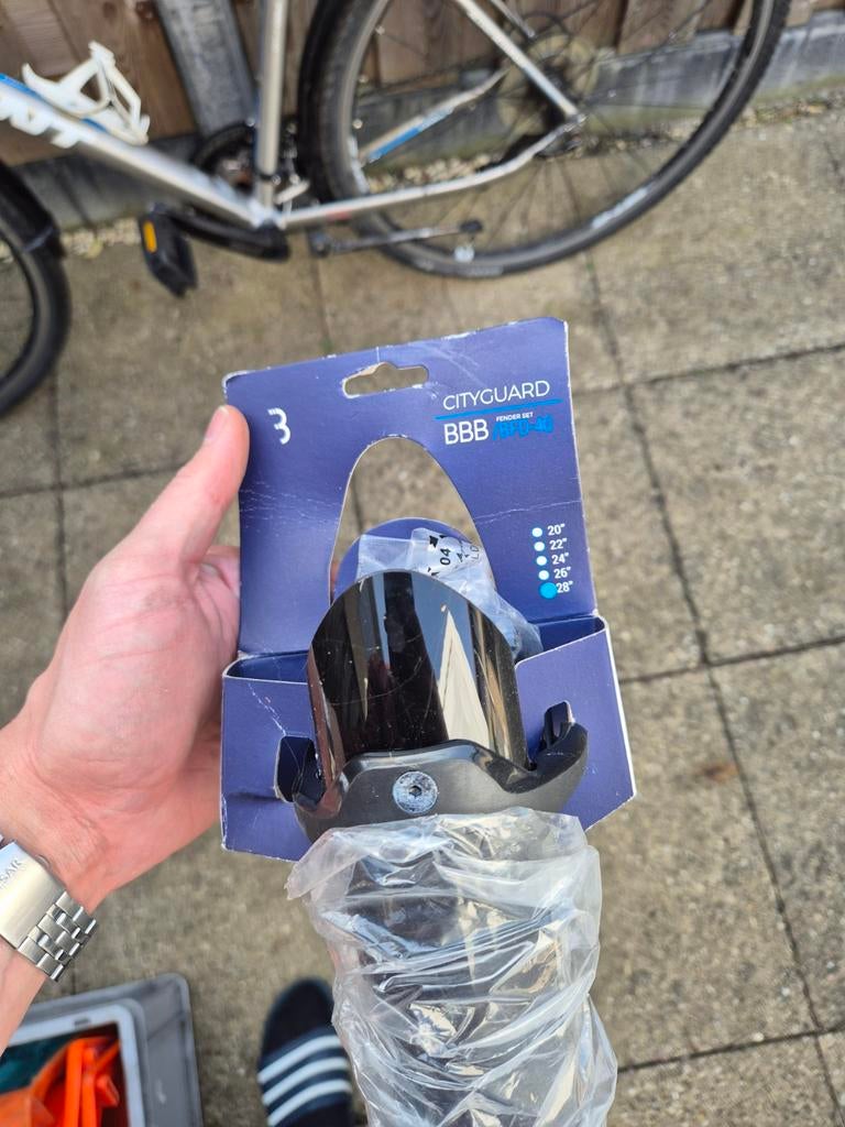 BBB CityGuard Universele Spatborden Hoogglans Zwart Nieuw, Ophalen of Verzenden, Nieuw, BBB