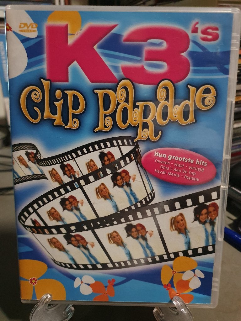 K3 - K3's Clip Parade DVD, Alle leeftijden, Ophalen, Zo goed als nieuw, Overige genres