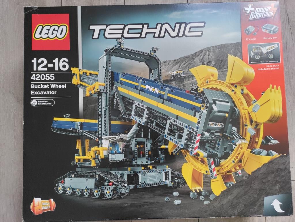 Lego 42055, Bucket Wheel Excavator, Ophalen of Verzenden, Zo goed als nieuw