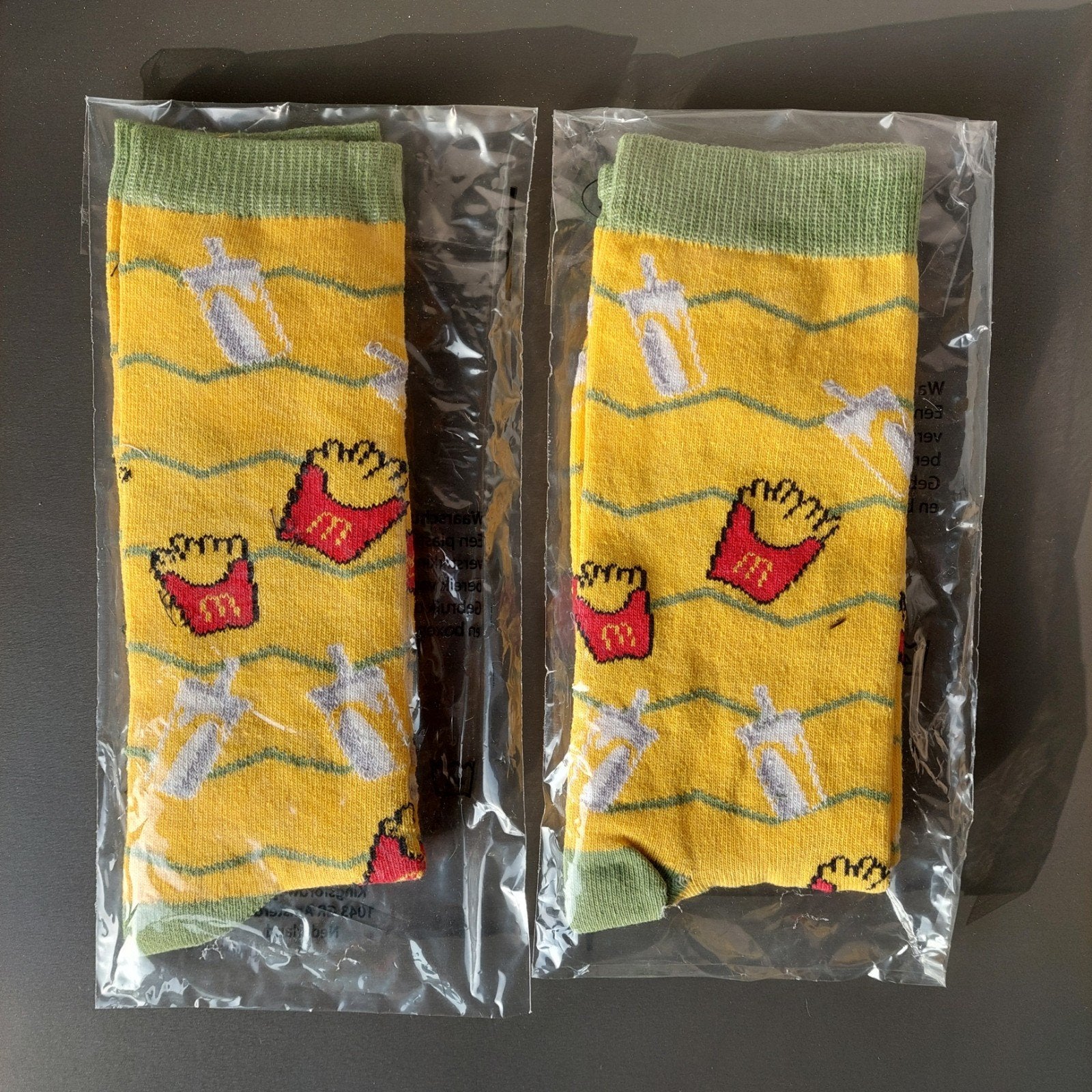 McDonald's sokken limited edition maat 38-42 en 43-46 setje, Sokken en Kniesokken, McDonald's, Nieuw, Ophalen of Verzenden