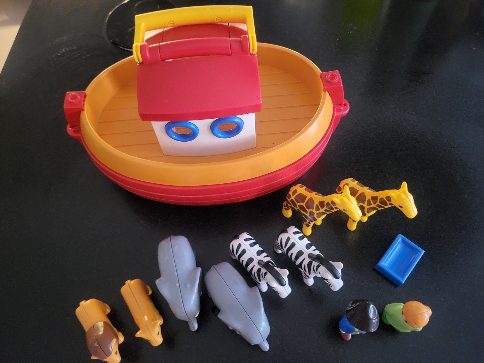 Playmobil 1.2.3. Ark van Noach met Dieren en Figuren, Gebruikt, Complete set, 1.2.3, Ophalen of Verzenden