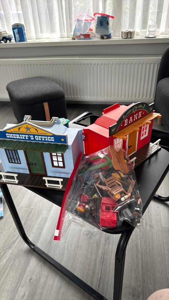 Playmobil meeneem western, Ophalen, Gebruikt