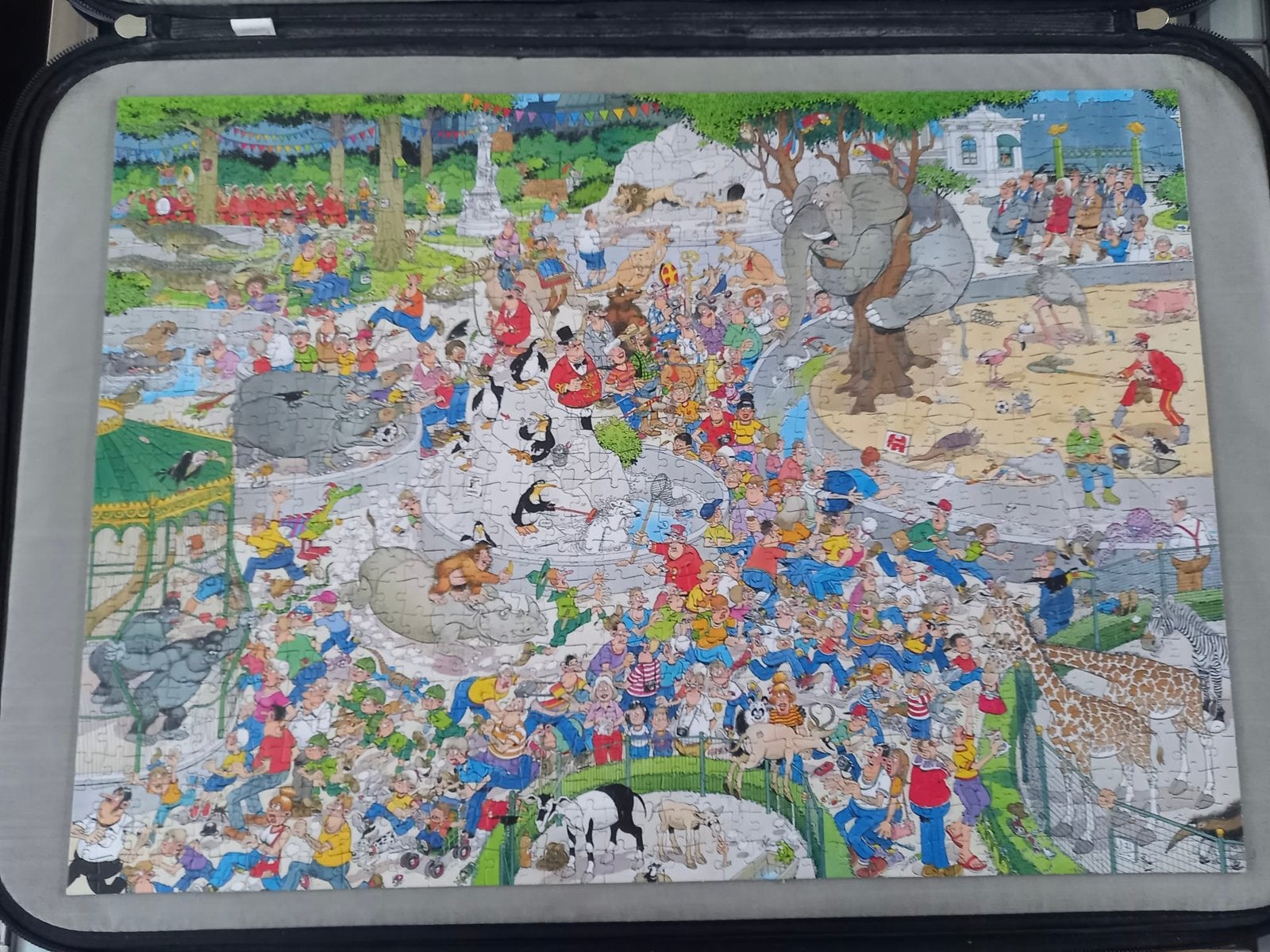 Jan van Haasteren puzzel 1000st., Ophalen of Verzenden, Zo goed als nieuw