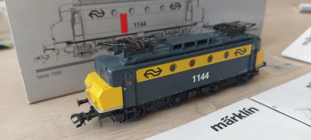 Märklin NS 1144 e-loc digitaal artnr 37241 in ovp, Hobby en Vrije tijd, Modeltreinen | H0, Wisselstroom, Locomotief, Ophalen of Verzenden