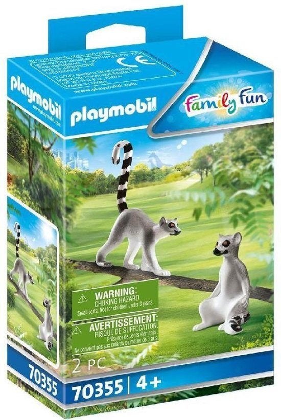 Playmobil: 70355 Koppel Ringstaartmaki's, ., Nieuw, Ophalen of Verzenden, .