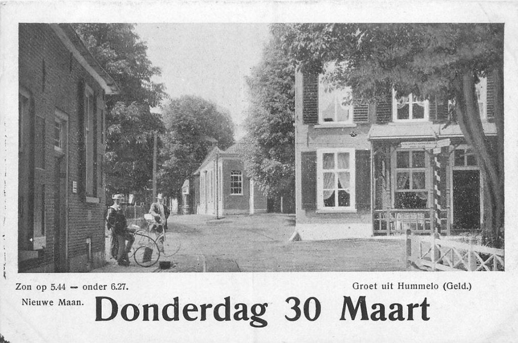 701-157-005 Hummelo, Verzamelen, Ansichtkaarten | Nederland, Verzenden, Voor 1920, Gelderland