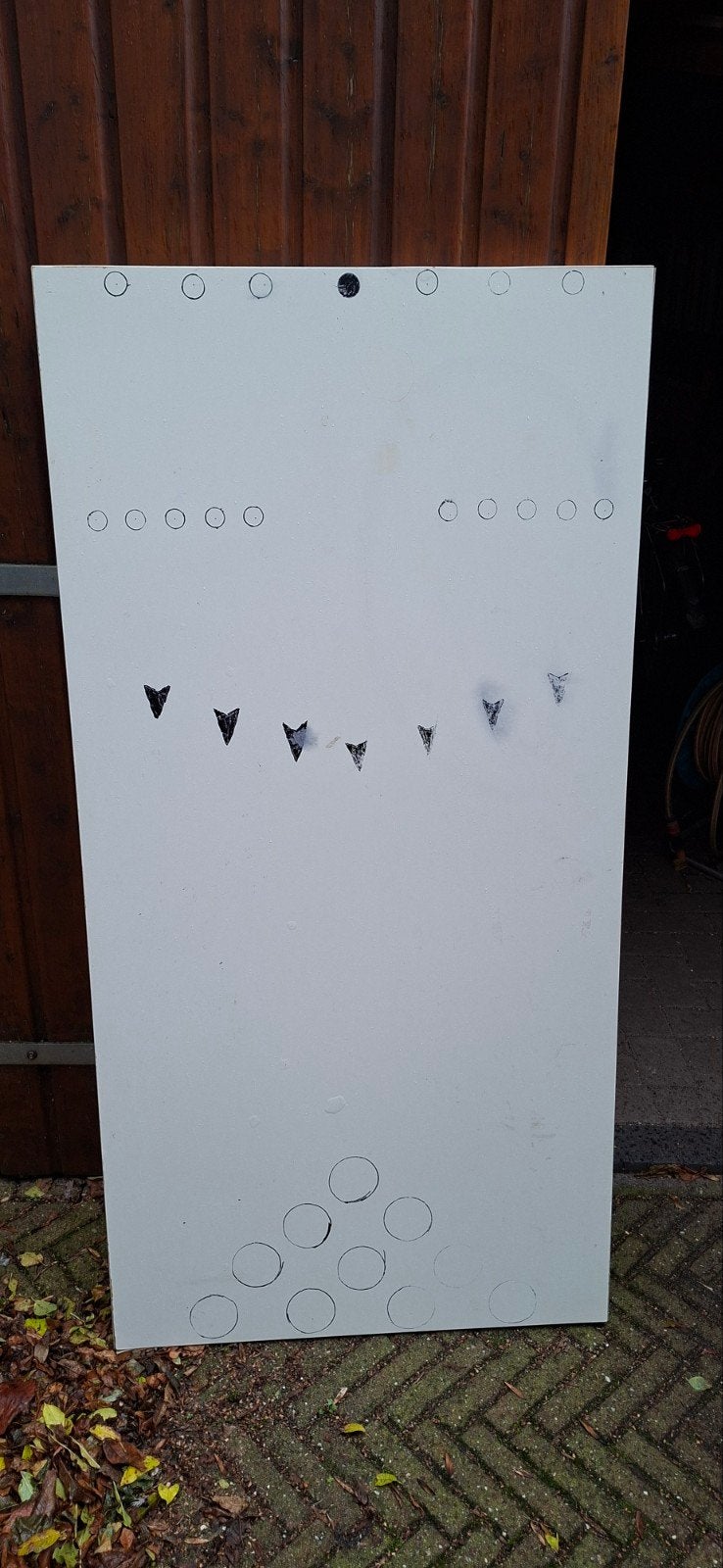 IKEA Vika Amon tafelblad 75x150 cm, Huis en Inrichting, Ophalen, Overige materialen, Gebruikt, 100 tot 150 cm
