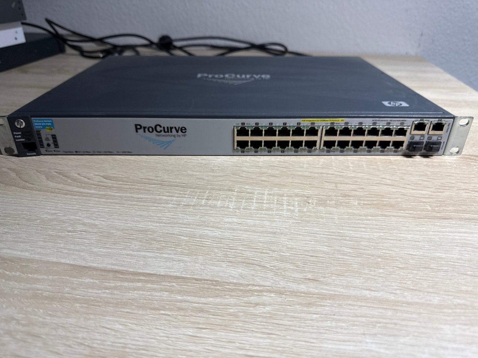 HP ProCurve Switch 2610-24-PWR J9087A PoE, Ophalen of Verzenden, Gebruikt