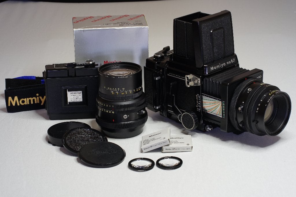 Mamiya RB67 Pro SD Set, Ophalen, Zo goed als nieuw, Spiegelreflex, Overige Merken