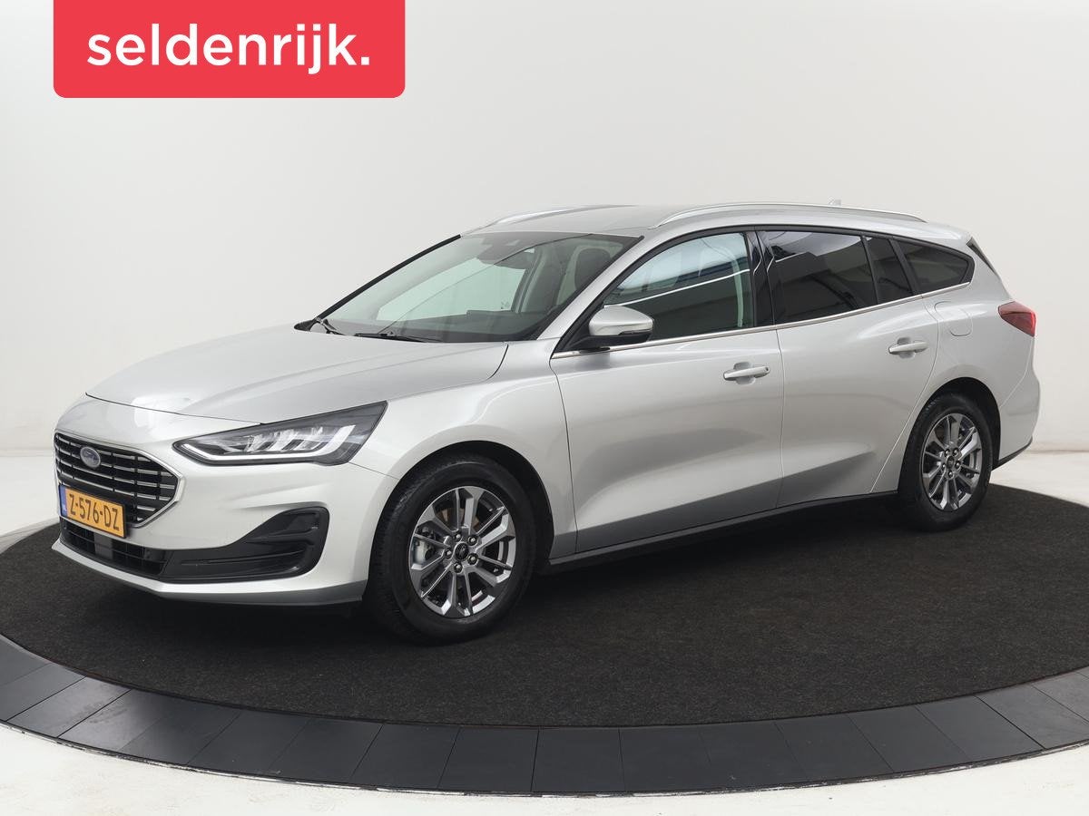 Ford Focus 1.0 EcoBoost Hybrid Titanium | Carplay | Keyless, Auto's, Ford, Gebruikt, Origineel Nederlands, Handgeschakeld, 19 km/l