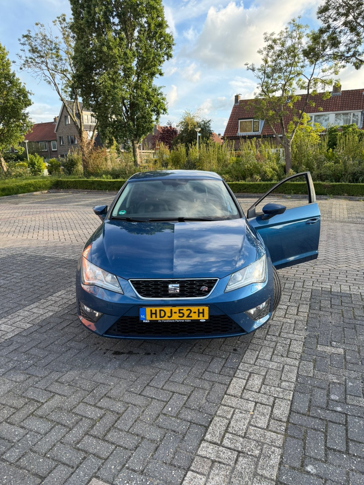 Seat Leon 1.4 FR TSI 90KW 2014 Blauw, Voorwielaandrijving, 4 cilinders, 610 kg, 122 pk