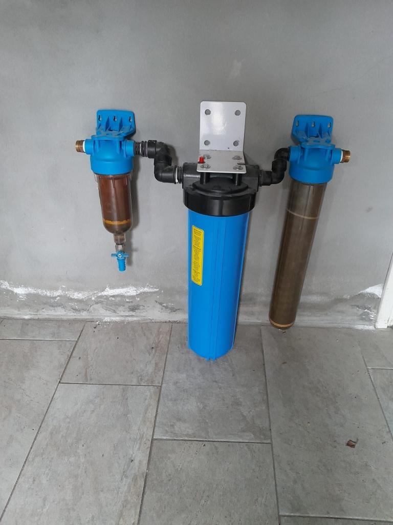 Waterfilter, Ophalen, Gebruikt