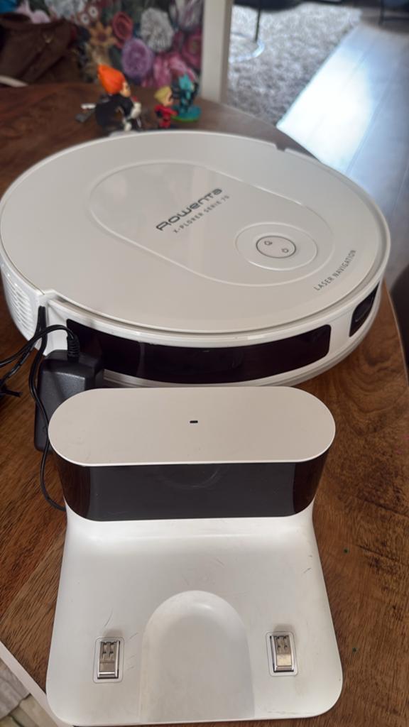 Rowenta X-Plorer Serie 70 Robotstofzuiger met Laser Navigati, Rowenta, Zo goed als nieuw, Robotstofzuiger, Reservoir