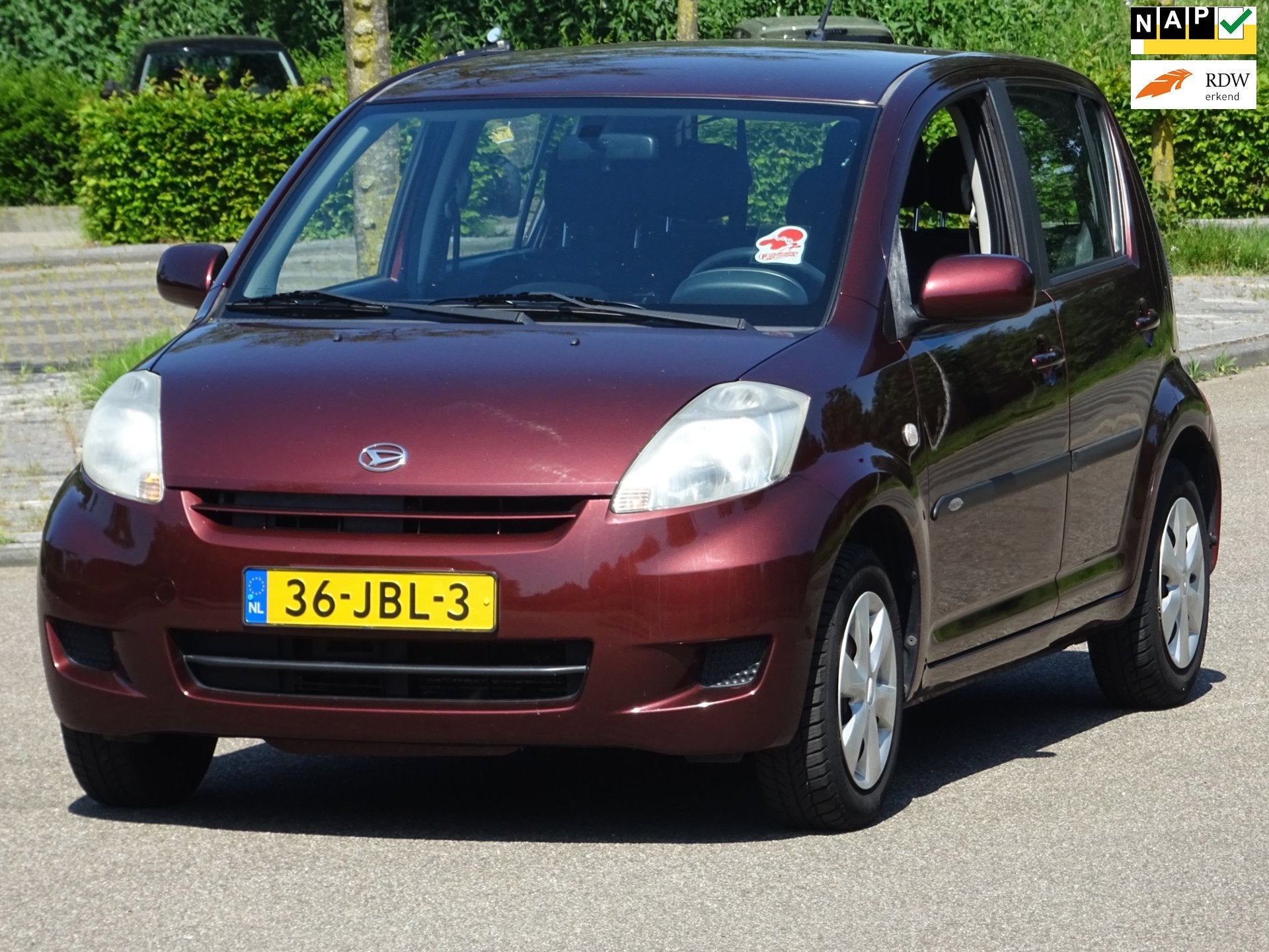 Daihatsu Sirion 2 1.3-16V Sport BJ2009 NAP/AIRCO/APK 04-2027, Voorwielaandrijving, Elektrische ramen, Gebruikt, 31 €/maand