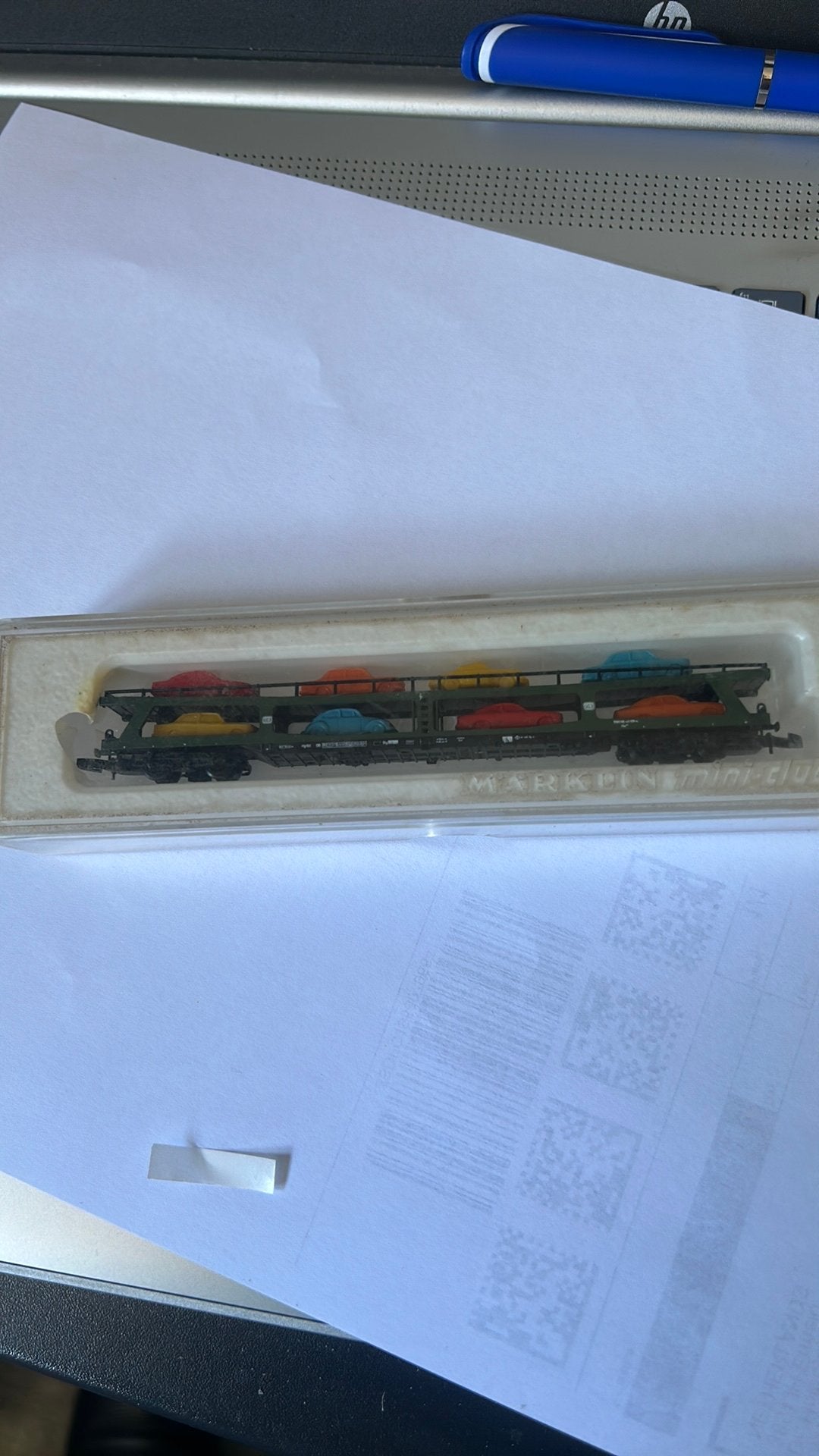 Marklin miniclub z spoor wagens, Wisselstroom, Wagon, Ophalen of Verzenden, Zo goed als nieuw