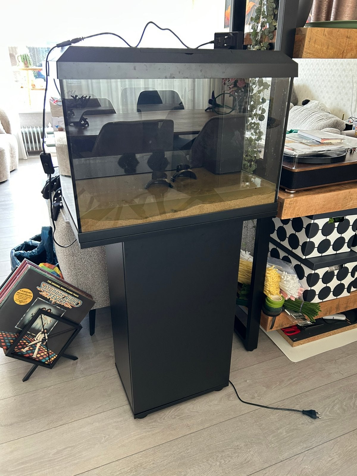 Aquarium jewel 70 liter, Dieren en Toebehoren, Vissen | Aquaria en Toebehoren, Inclusief deksel, Ophalen of Verzenden, Zo goed als nieuw