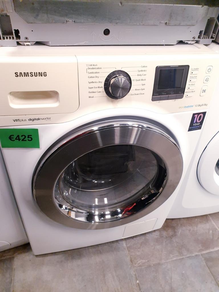 wasdroog-combi ️Samsung 12kg 8kg✅ INC GARANTIE, Witgoed en Apparatuur, Was-droogcombinaties, 10 kg of meer, Ophalen, 85 tot 90 cm