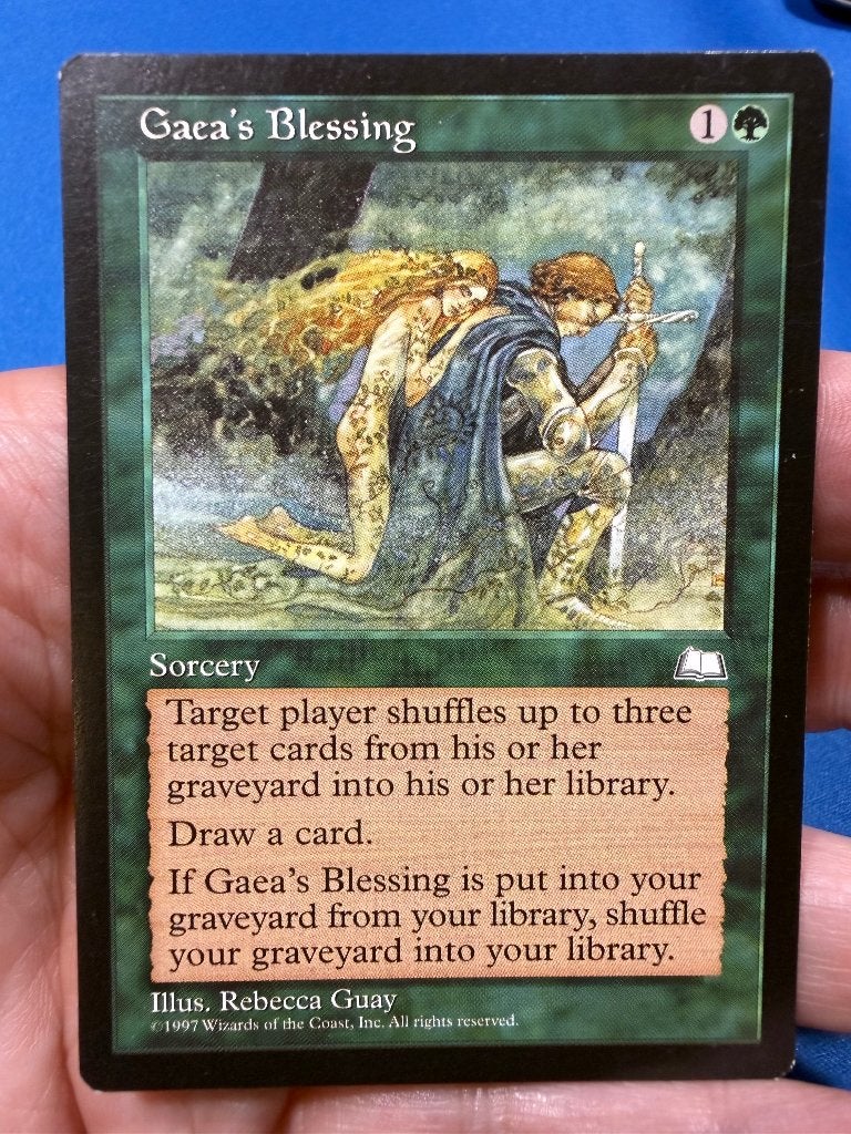 Gaea’s Blessing 2x - €10,-, Ophalen of Verzenden, Zo goed als nieuw, Losse kaart