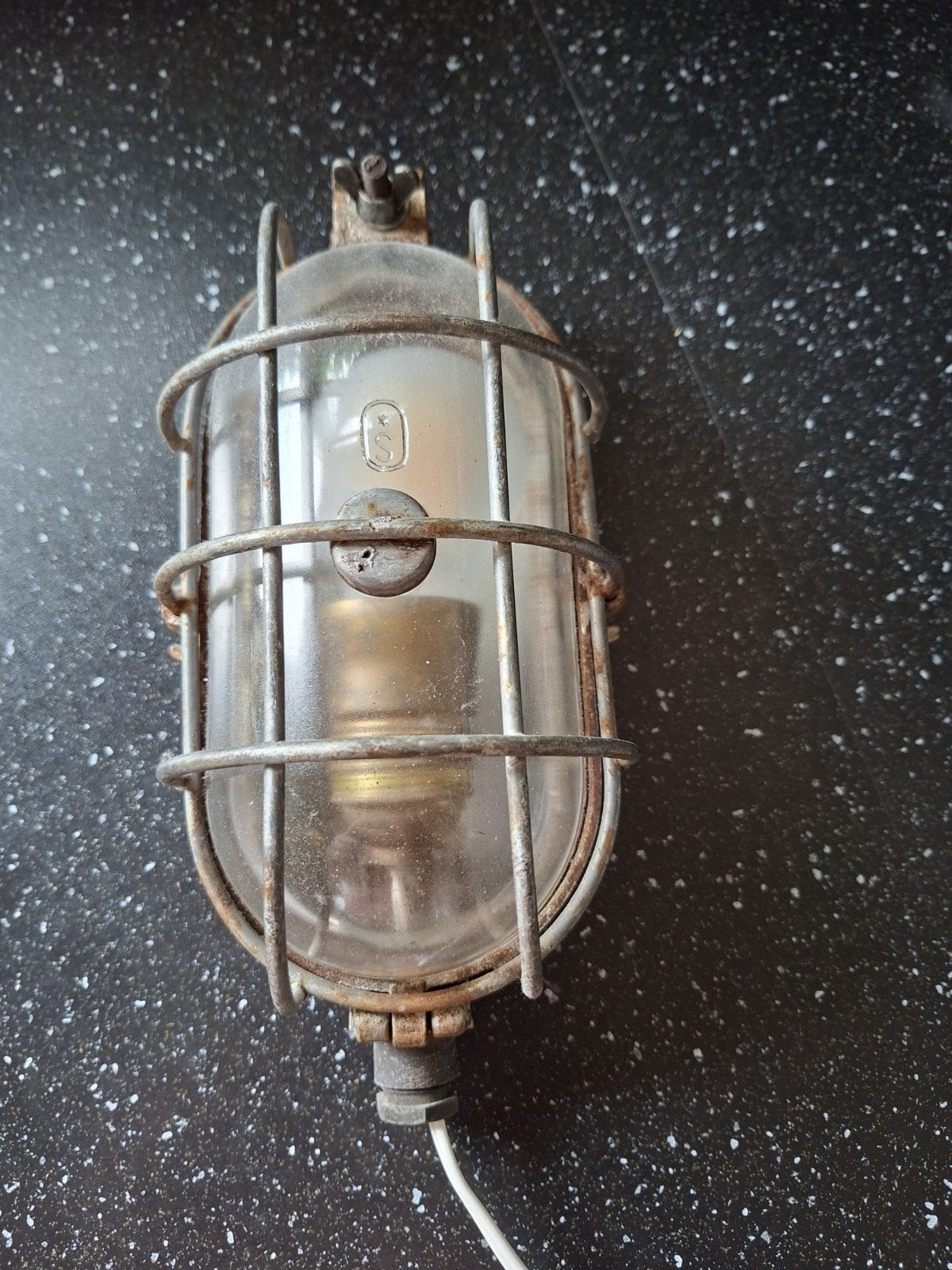 Bunker lamp kooi lamp, Ophalen of Verzenden
