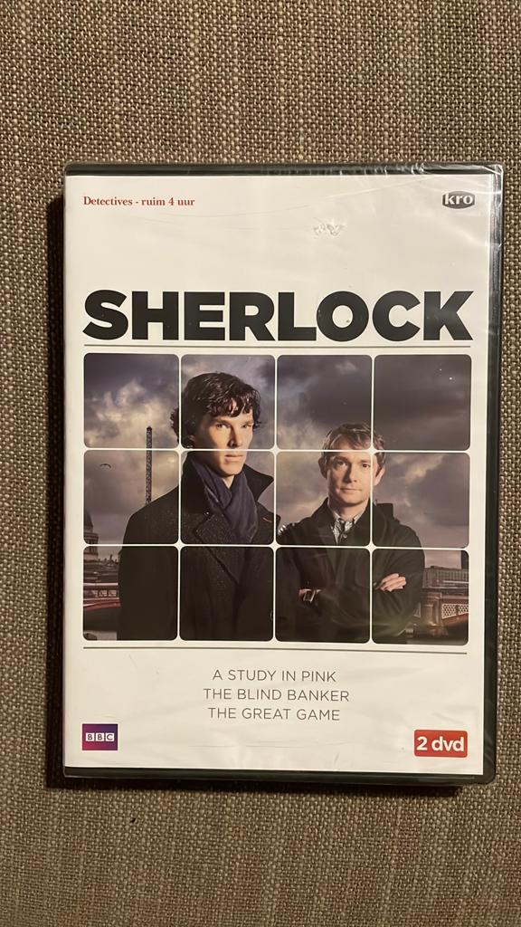 Sherlock - Seizoen 1 nieuw!! Dvd-box, Cd's en Dvd's, Vanaf 12 jaar, Ophalen of Verzenden, Zo goed als nieuw, Detective en Krimi