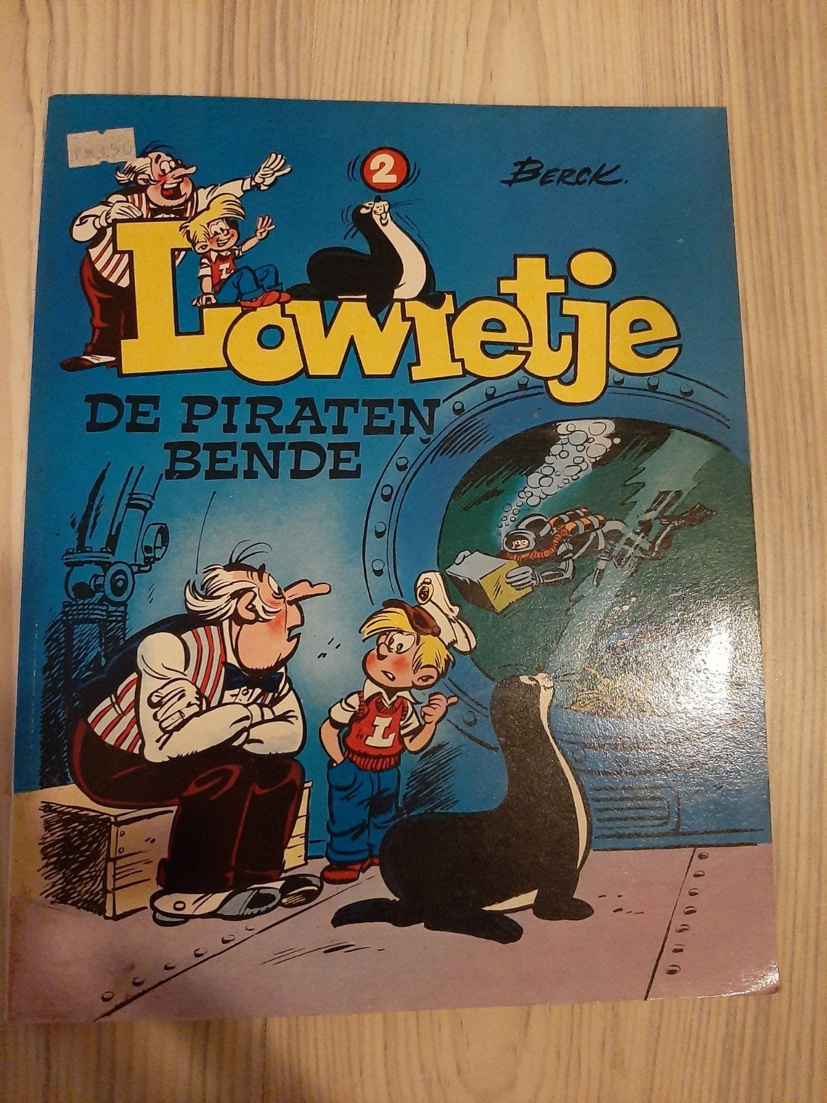 Lowietje De Piratenbende - Stripboek Berck, Ophalen of Verzenden