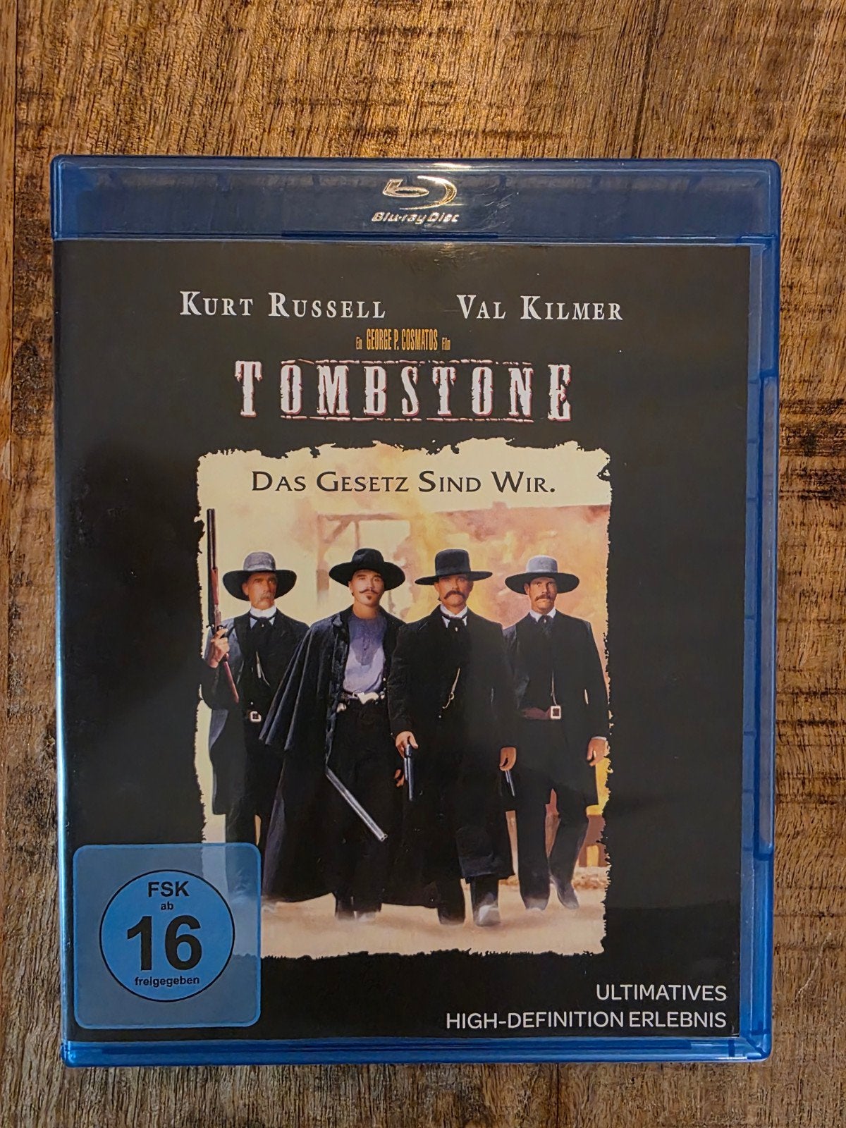 Tombstone Blu-ray - Western Klassieker met Kurt Russell, Ophalen of Verzenden