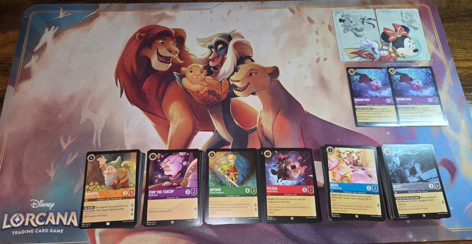 Disney Lorcana TCG Kaarten - Rise of the Floodborn., Ophalen of Verzenden, Zo goed als nieuw