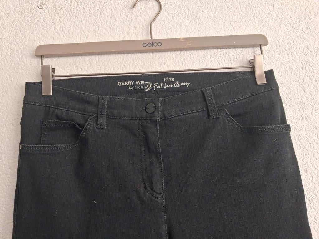 Gerry Weber zwarte broek, maat 40R, Ophalen of Verzenden