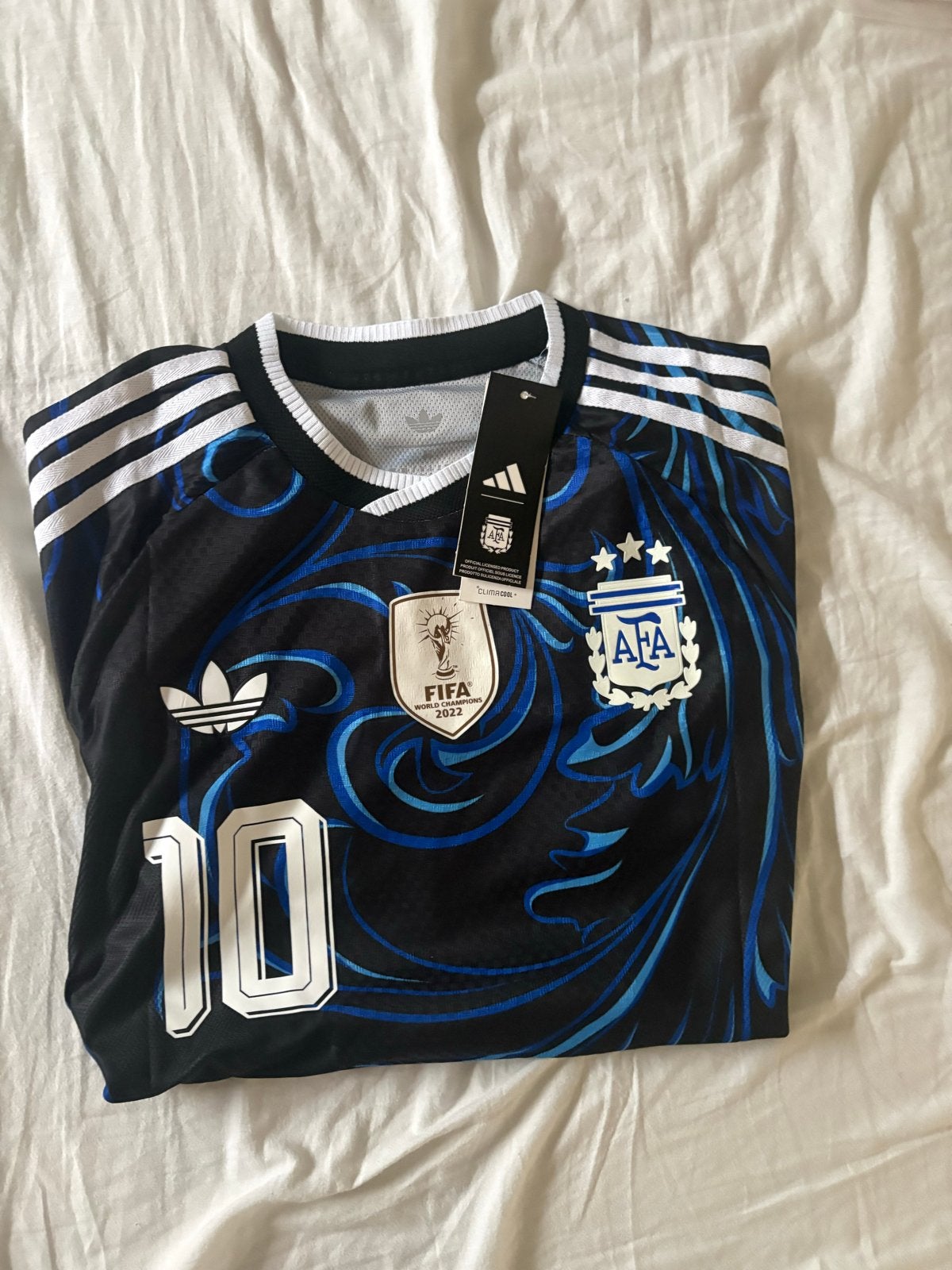 Adidas Argentinië WK 2026 uit shirt Messi #10, Zwart, Nieuw, Overige maten, Ophalen of Verzenden