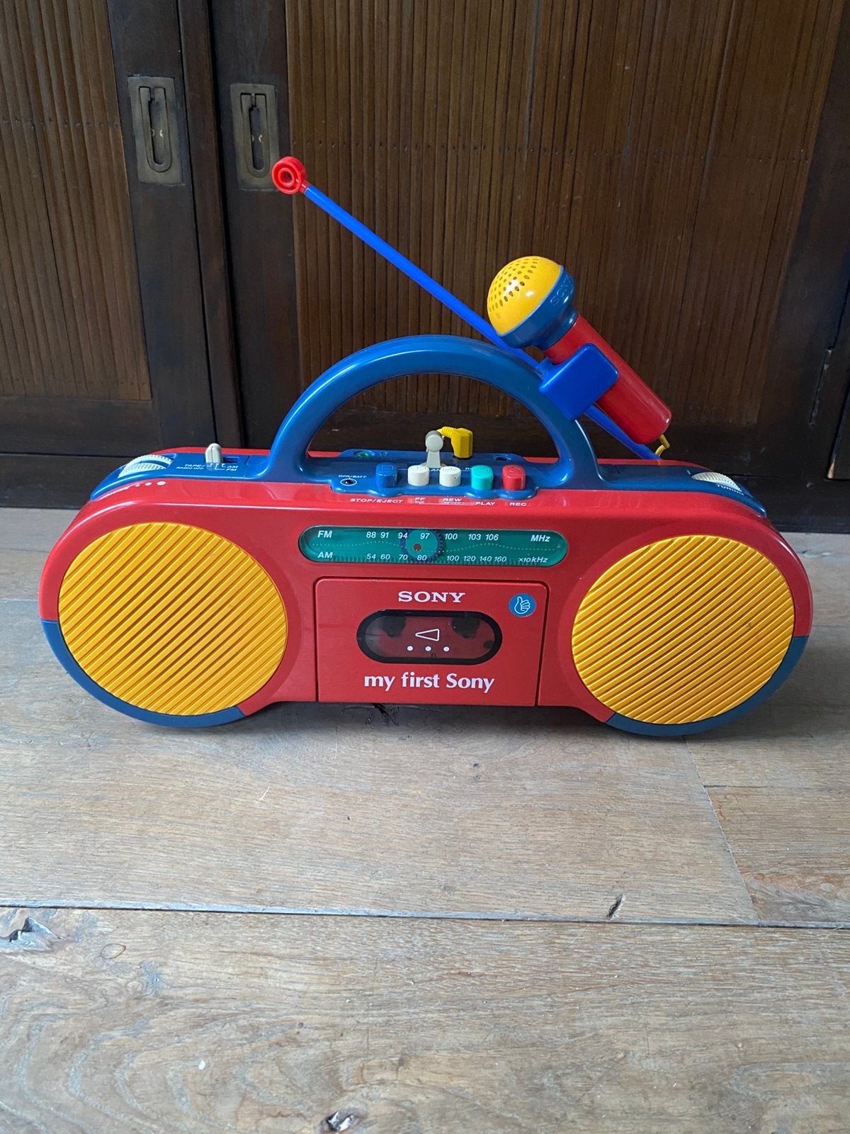 My first sony radio cassette speler CFS-2050 vintage retro, Ophalen of Verzenden