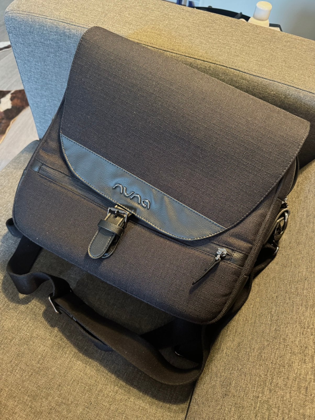 Nuna Baby bag, baby rugzak in black, Kinderen en Baby's, Kindermode-accessoires, Ophalen of Verzenden, Zo goed als nieuw