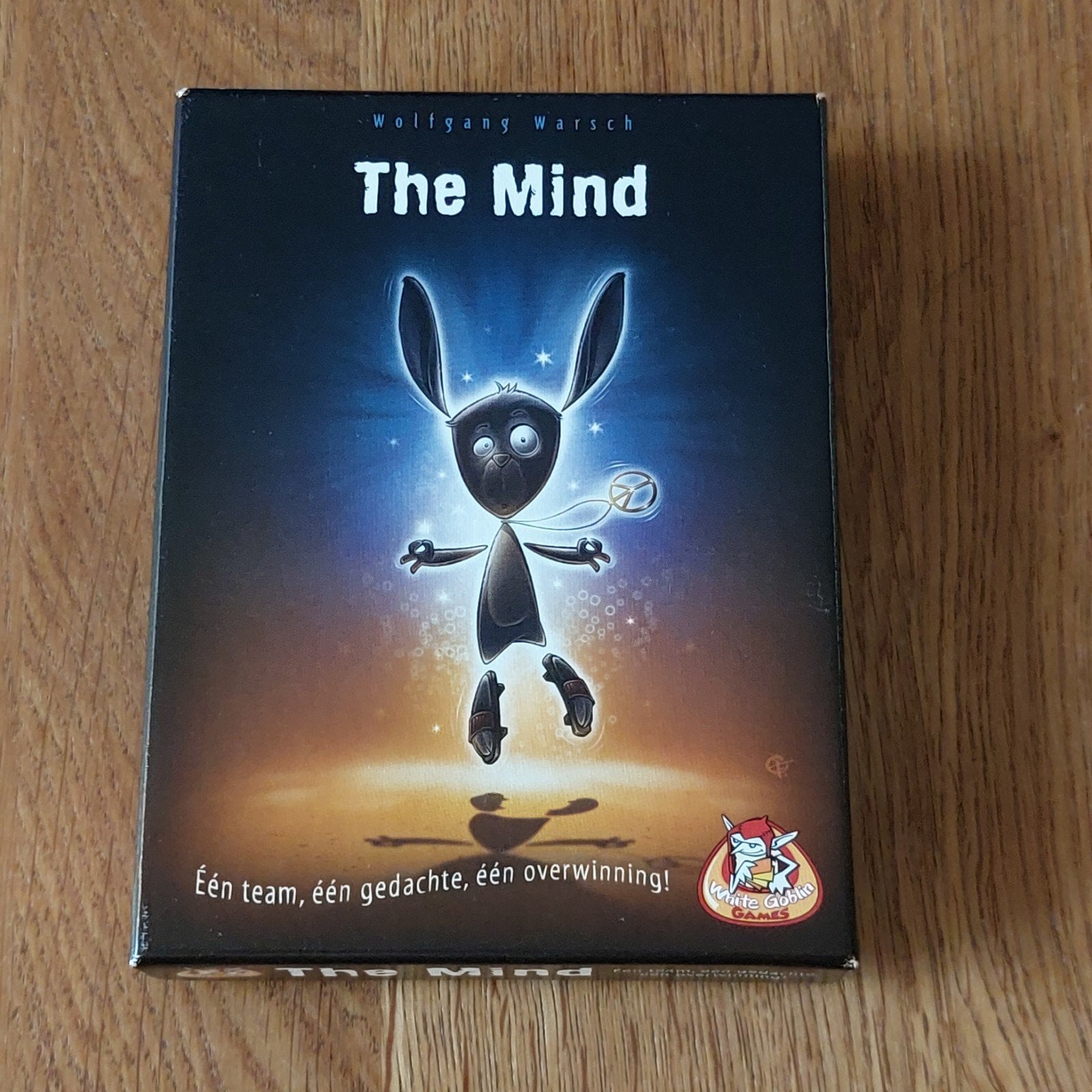 The Mind - Compleet kaartspel in goede staat, Drie of vier spelers, Ophalen of Verzenden, Zo goed als nieuw, White Goblin Games