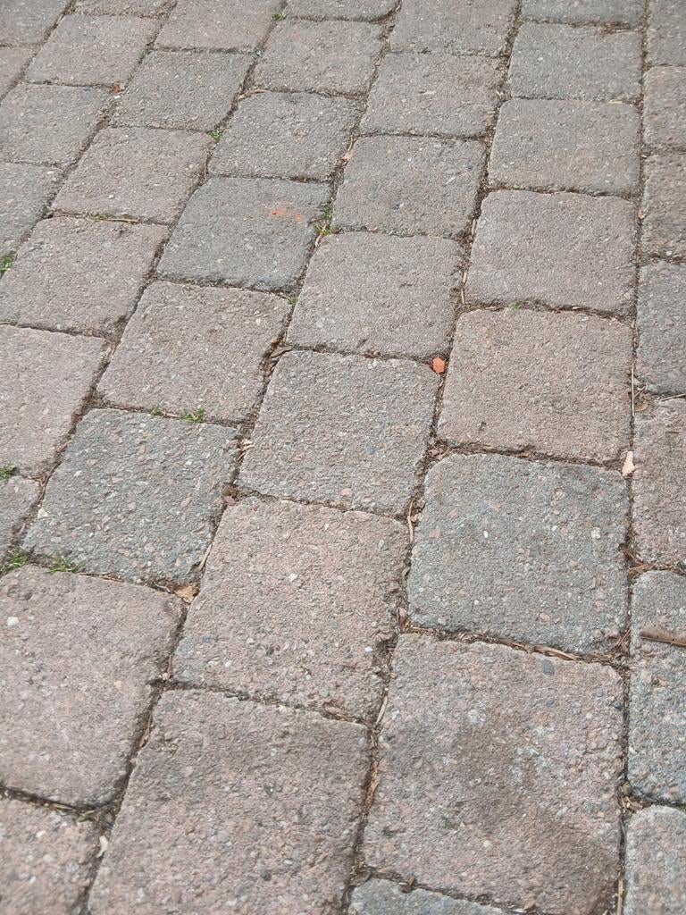 Klinkers 14x14x7cm, circa 18m2, Tuin en Terras, Tegels en Klinkers, Ophalen, Beton, Klinkers