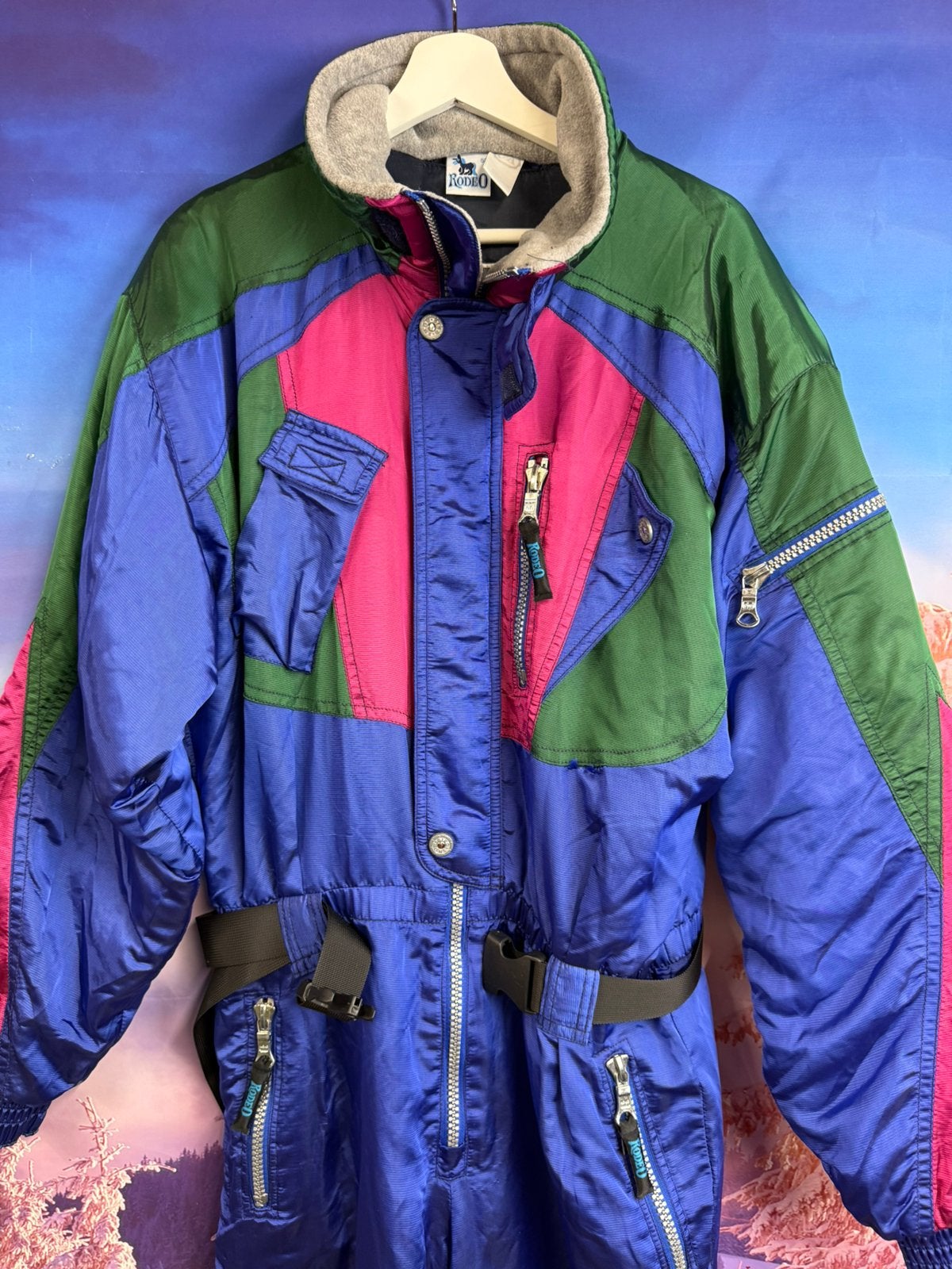 Vintage Fout Skipak van Rodeo maat 52 / L, Ophalen of Verzenden, Zo goed als nieuw, Maat 52/54 (L), Pak