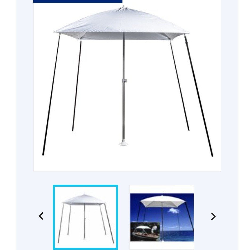 Bimini parasol wit, Watersport en Boten, Ophalen, Nieuw, Overige typen