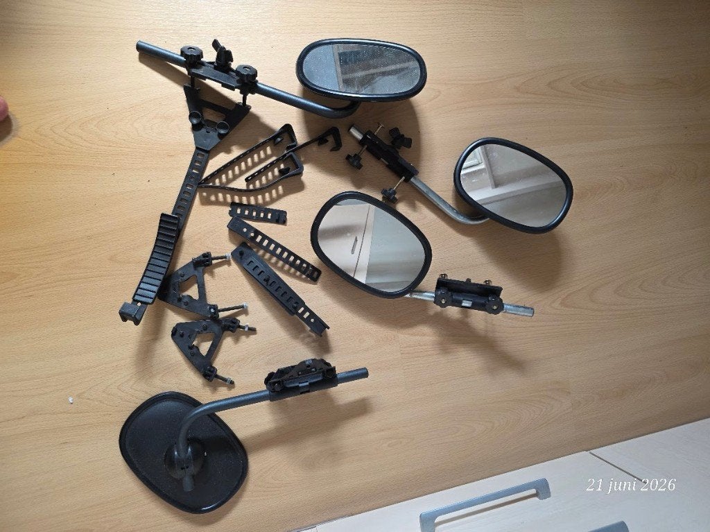 caravan spiegels onderdelen, Ophalen of Verzenden, Gebruikt