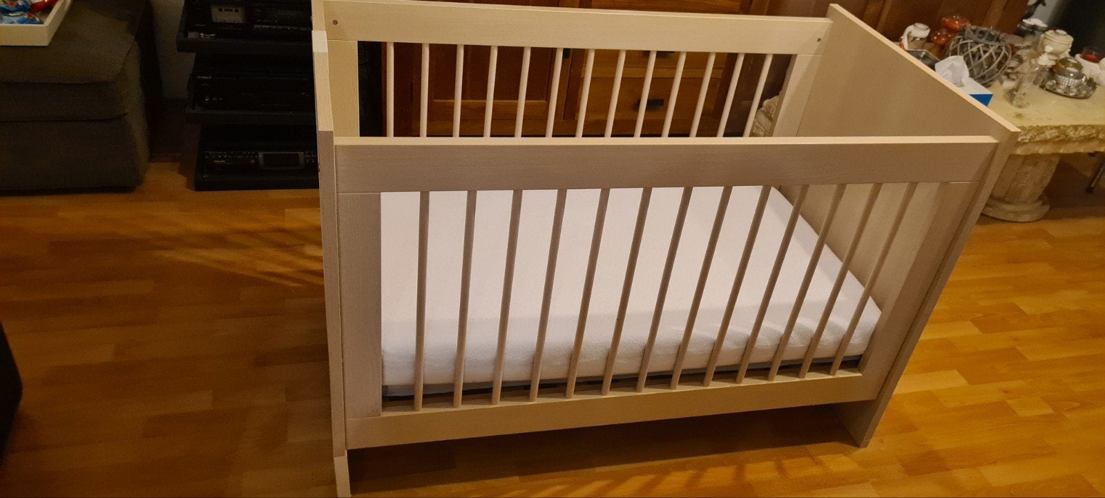 Baby Box 60x120, Kinderen en Baby's, Ophalen, Zo goed als nieuw, Ledikant