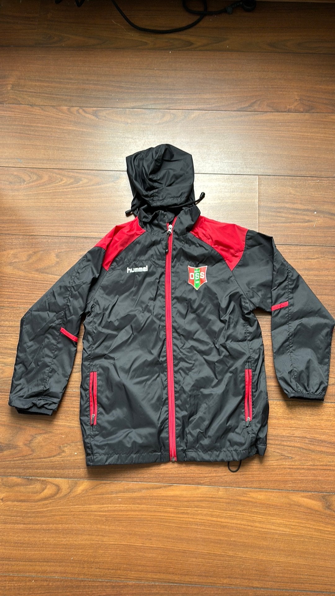 DSS regenjas maat 140 van Hunmel, Maat XS of kleiner, Ophalen, Zo goed als nieuw, Broek