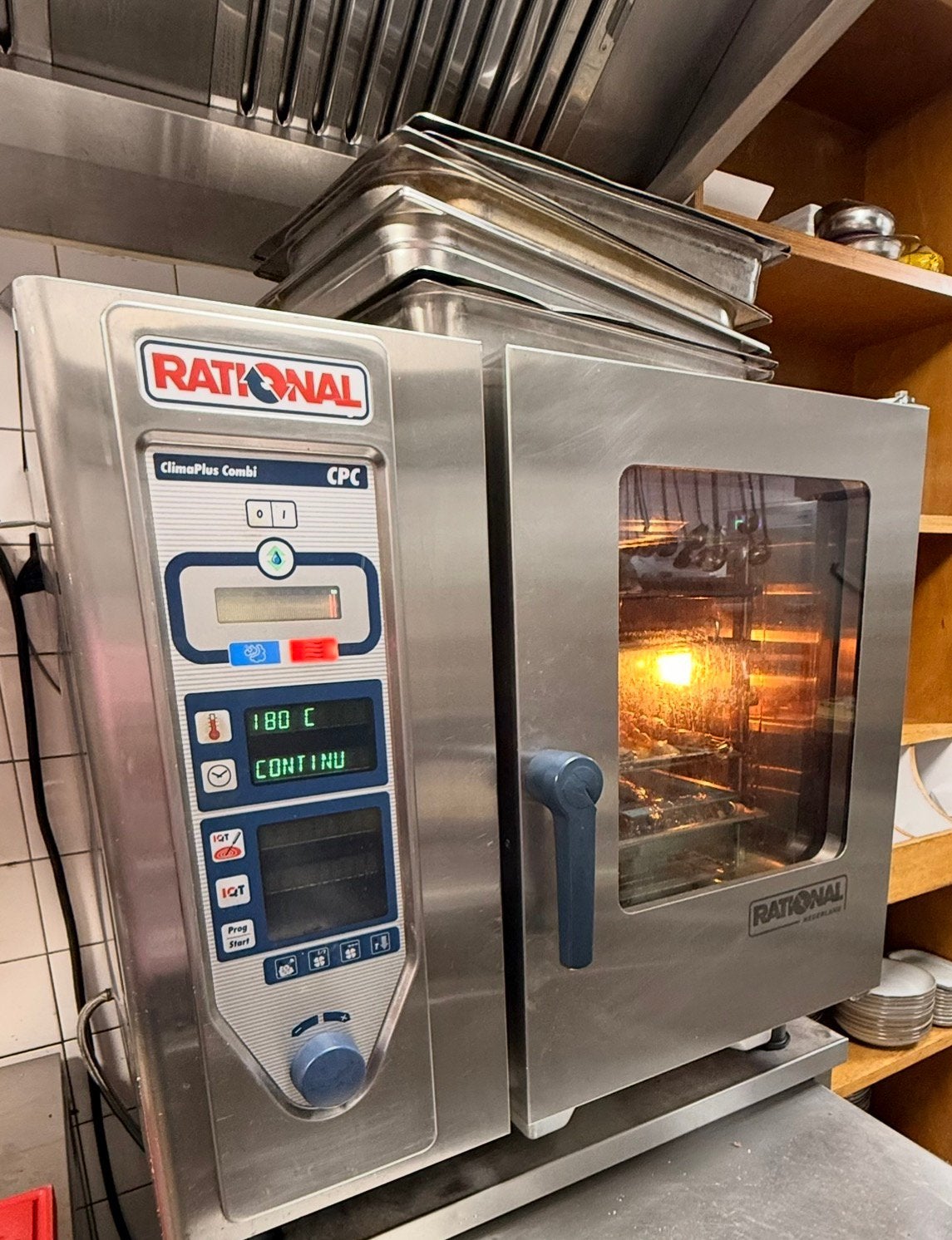 RATIONAL CPC 6 laags steamer, Zakelijke goederen, Horeca | Keukenapparatuur, Ophalen, Ovens, Magnetrons en Steamers