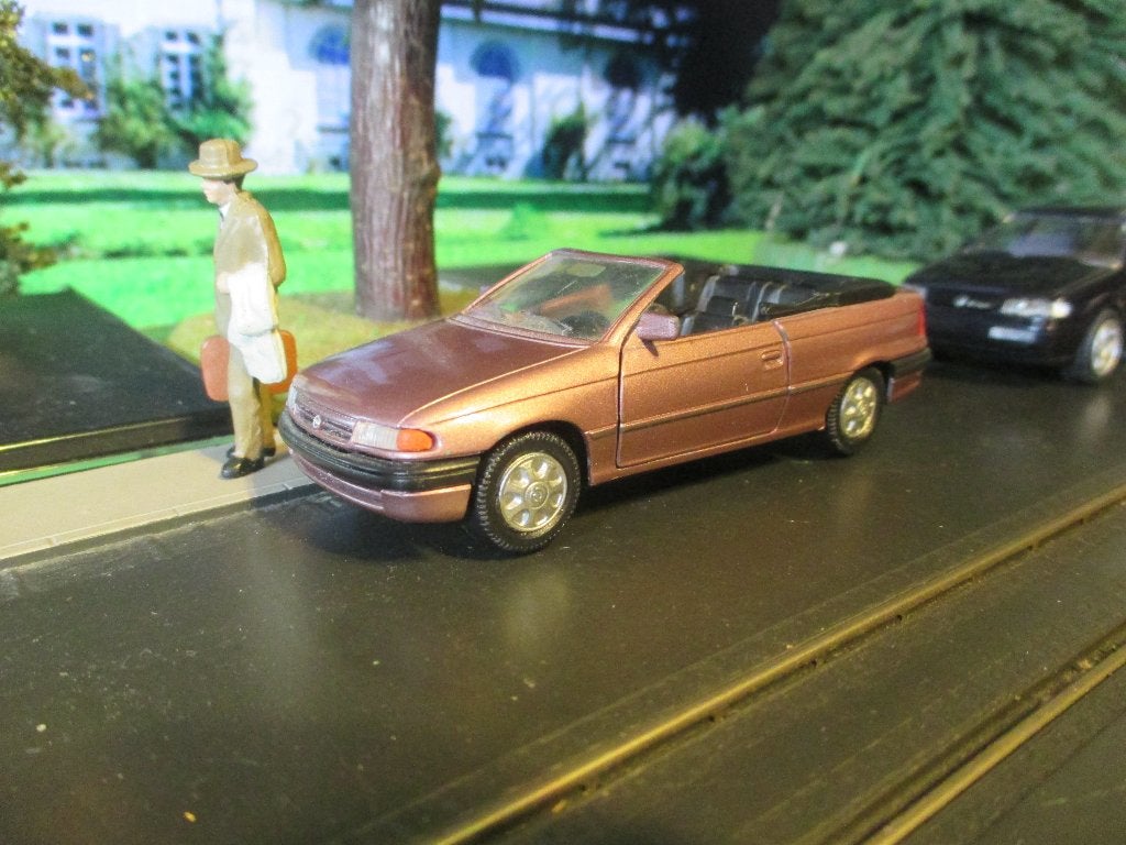 1/43 Opel Astra F Cabriolet - Gama Metallic Canyonrot Z498, Ophalen of Verzenden, Nieuw, Auto, Gama