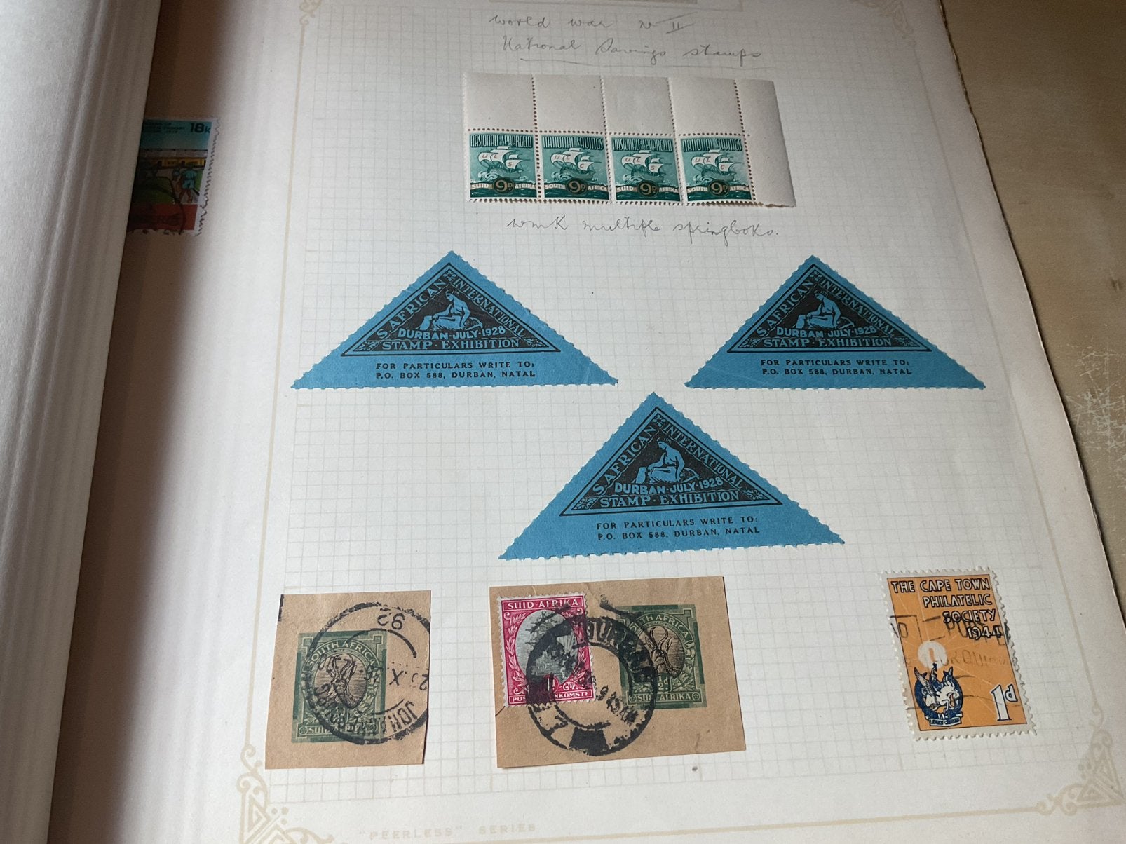 Zuid-Afrika op oude bladen, Postzegels en Munten, Postzegels | Volle albums en Verzamelingen, Ophalen of Verzenden, Buitenland