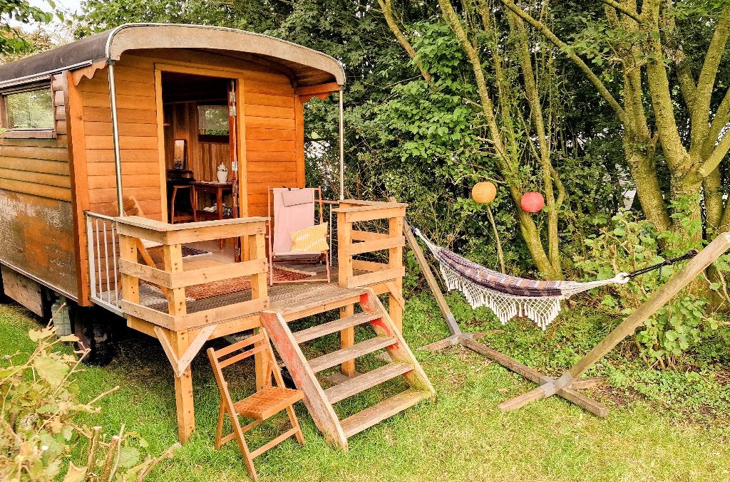 Knusse pipowagen aan het water te huur voor winterperiode., Huizen en Kamers, Reahûs, Overige soorten, Direct bij eigenaar, 18 m²