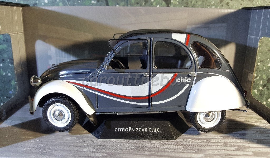 Citroen 2CV6 CHIC 1:18 Solido, Hobby en Vrije tijd, Verzenden, Nieuw, Auto, Solido