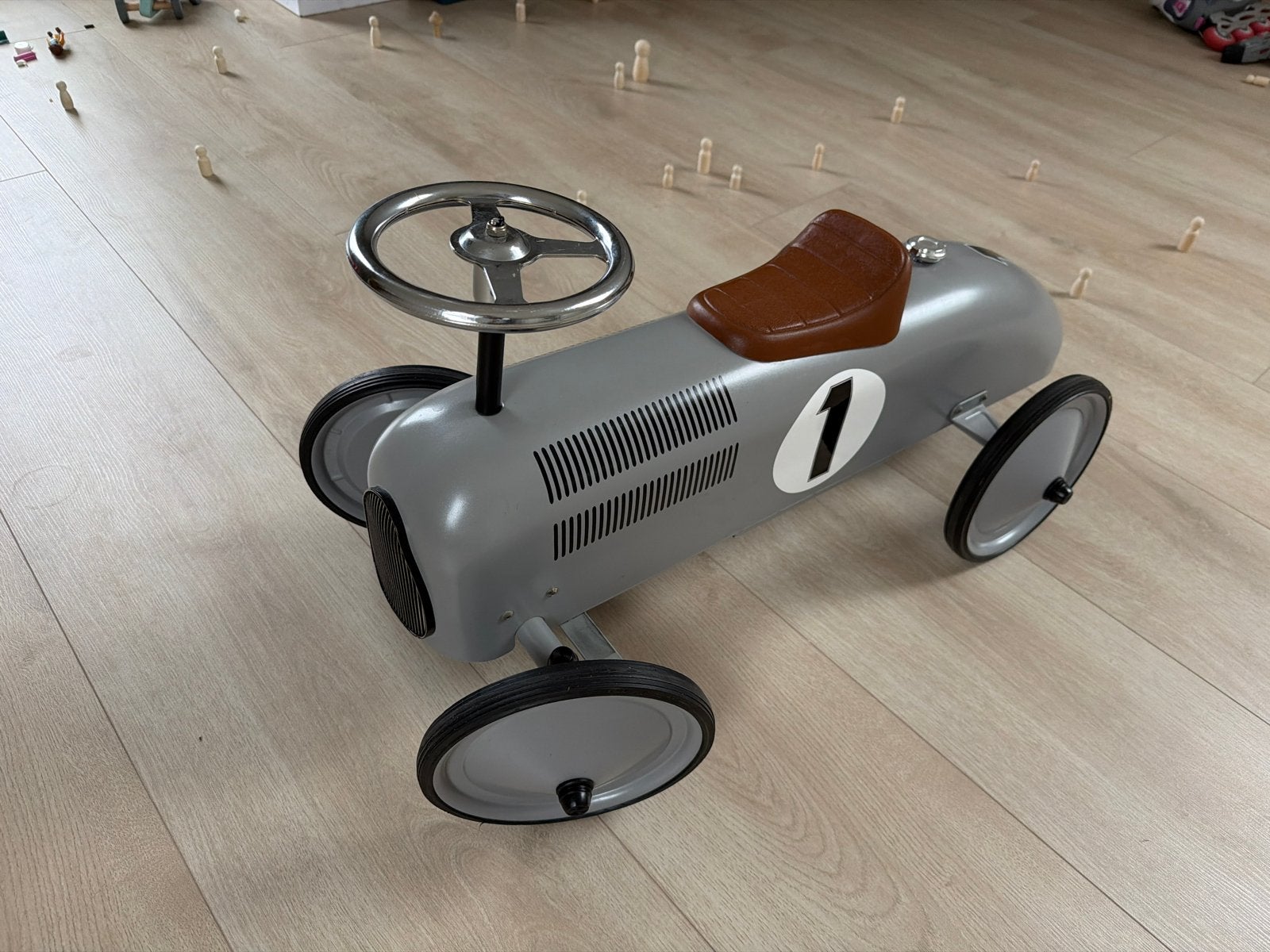 Retro loopauto grijs, Ophalen, Zo goed als nieuw