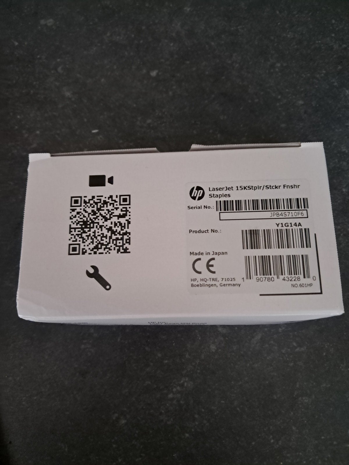 HP Nietjes voor HP LaserJet nietmachine/uitvoer/finisher, Ophalen of Verzenden, Nieuw