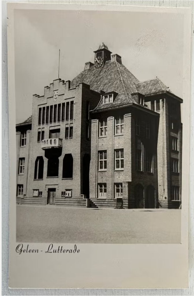 Oude Ansichtkaart - Geleen - Lutterade, Ophalen of Verzenden, 1940 tot 1960, Gelopen, Limburg
