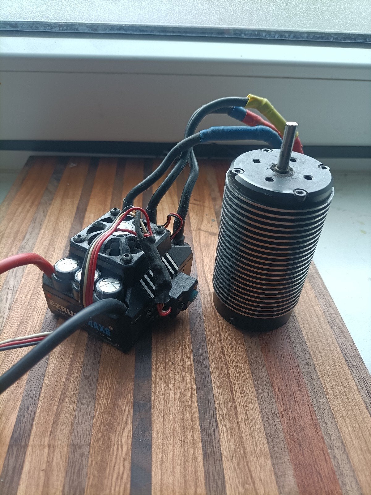Hobbywing MAX6 ESC + 1650kv 1717 Castle motor, Elektro, Gebruikt, Ophalen of Verzenden, Onderdeel