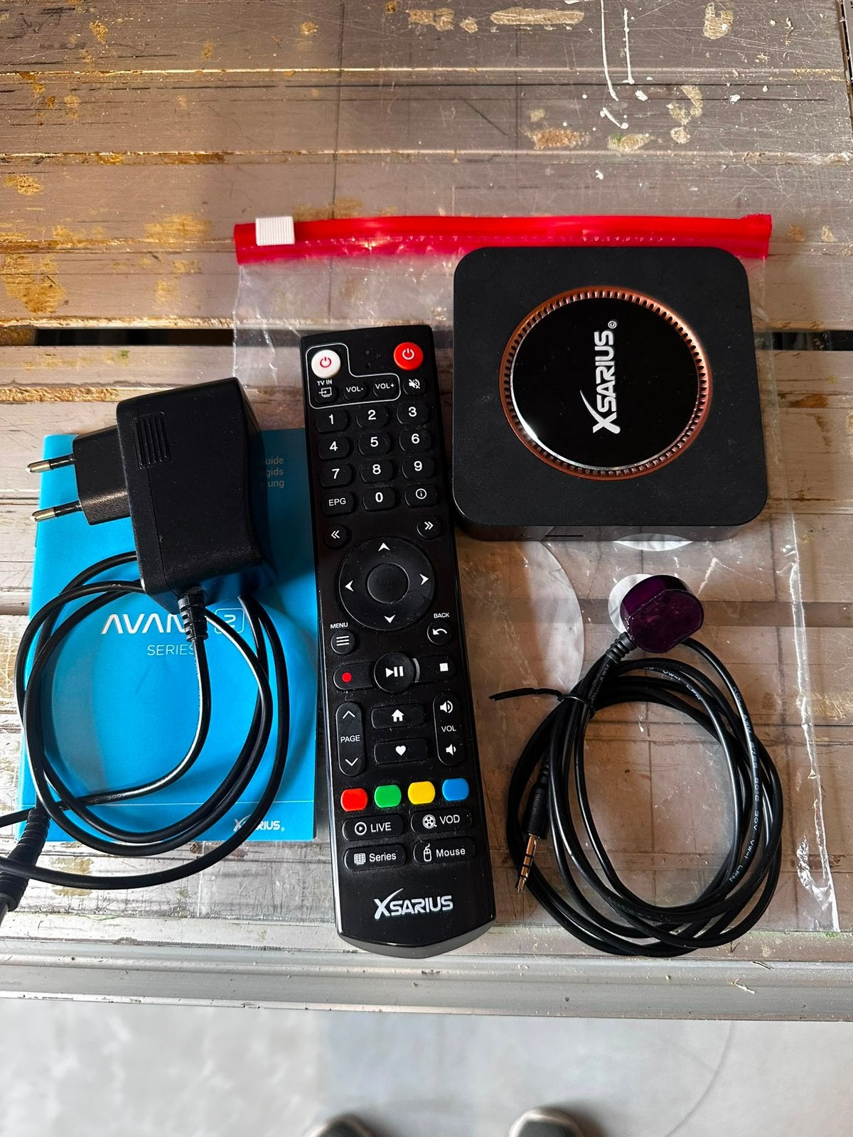 IPTV kastje merk: xsarius2 werkt goed, Ophalen of Verzenden, Gebruikt